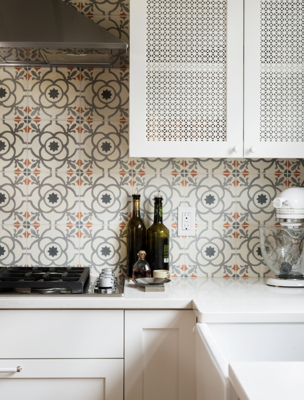 Fave Finishes // Moroccan Tiles & Steel Mesh